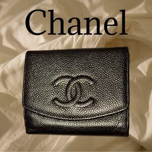 SOLD ‼️CHANEL CAVIAR TIMELESS CC COMPACT WALLET FULL INCLUSION